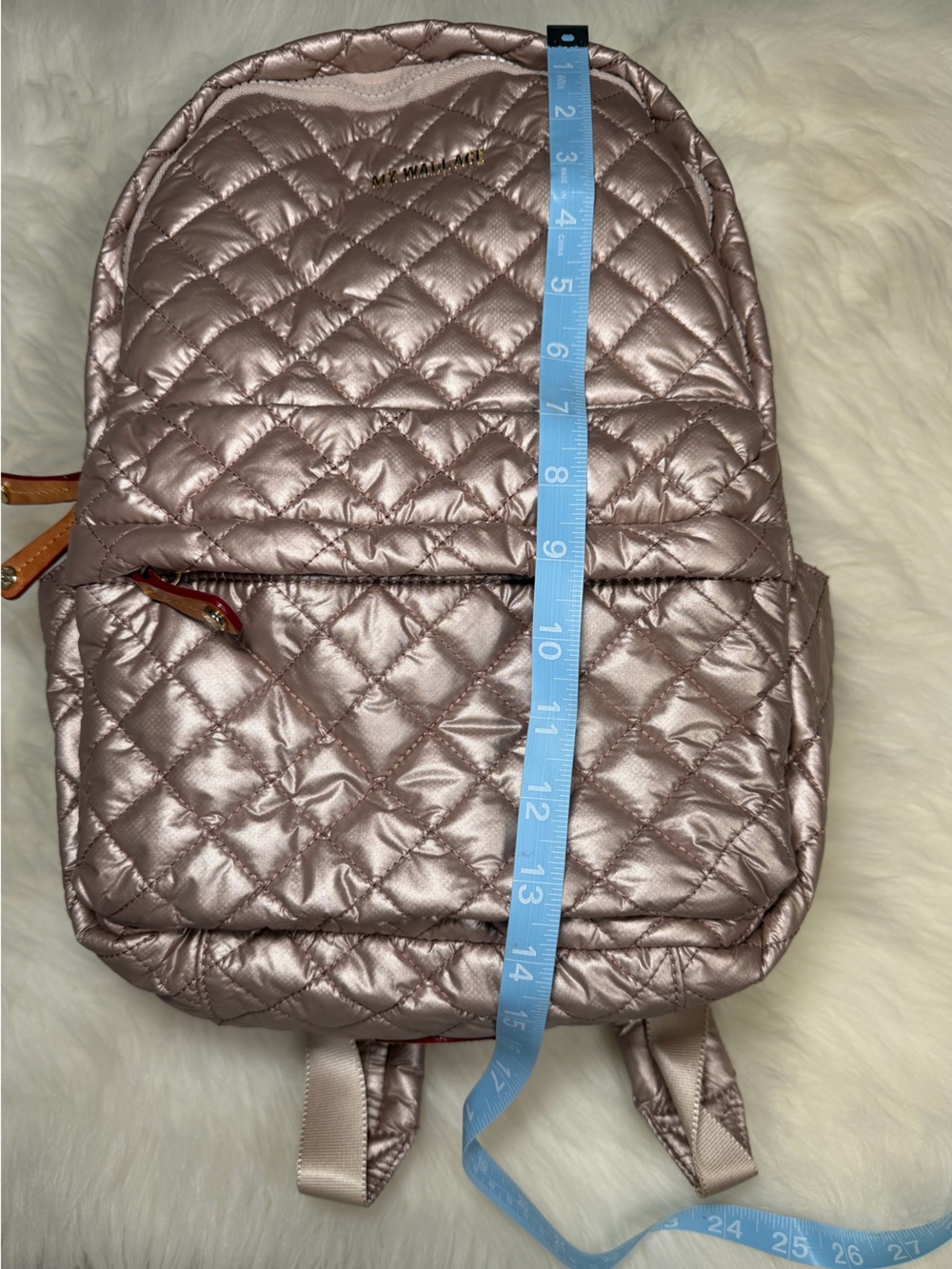 MZ Wallace quilted back pack - Picture 7 of 8